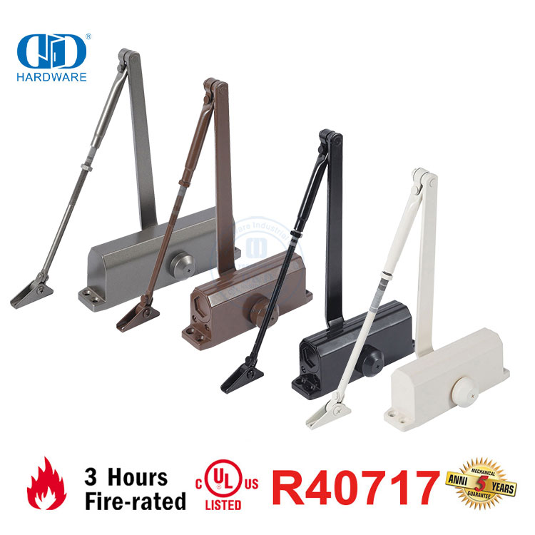 UL Fie Resistance Heavy Duty Aluminium Alloy Swinging Door Closer