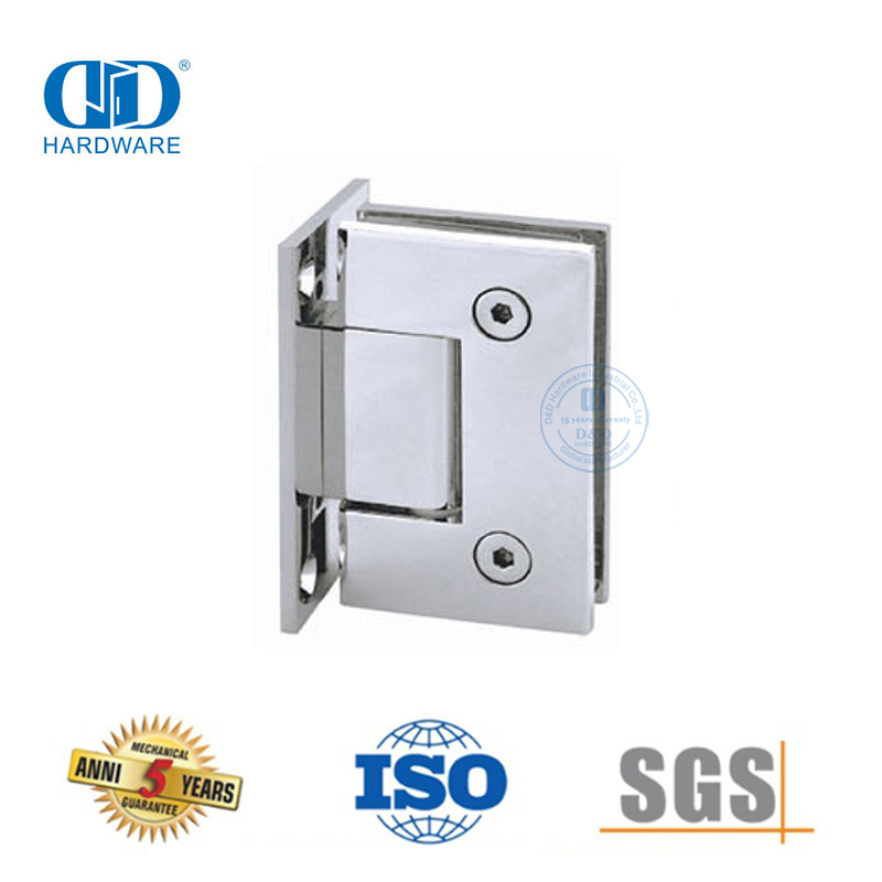 190 Degree Stainless Steel Bathroom Glass Shower Door Hinge